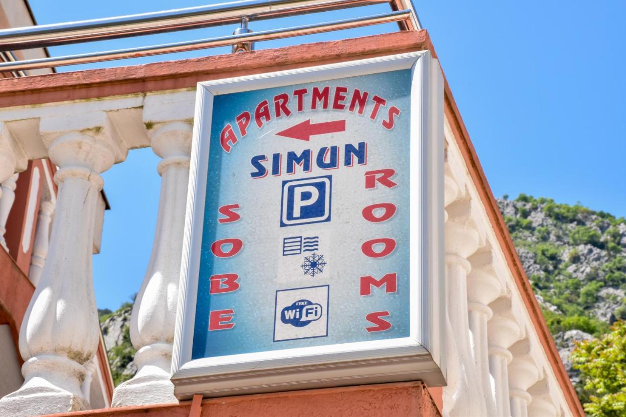 Apartments Simun โกตอร์ ภายนอก รูปภาพ